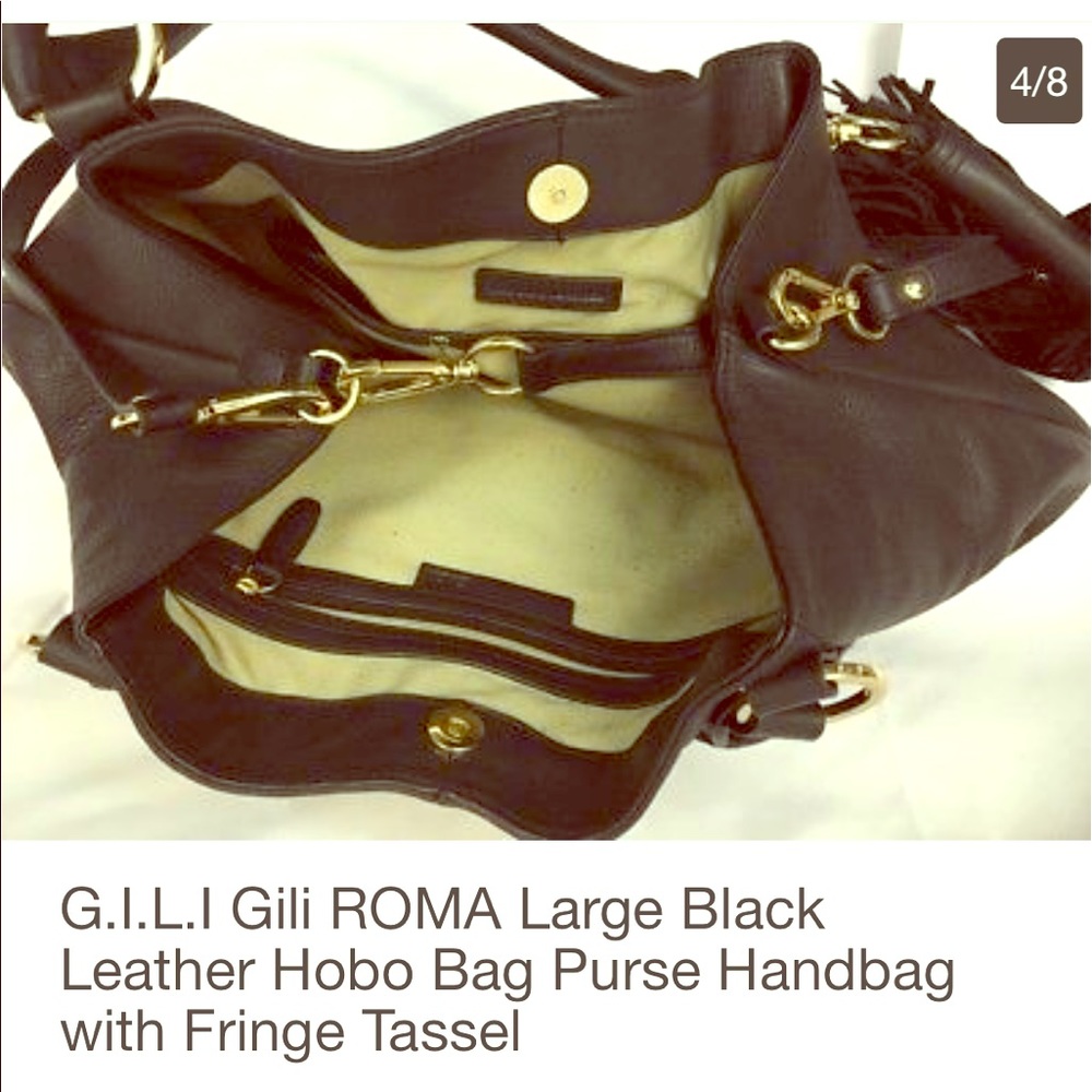 gili leather bag.